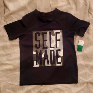 NWT Boys XS (4/5) "Self Made" T-shirt